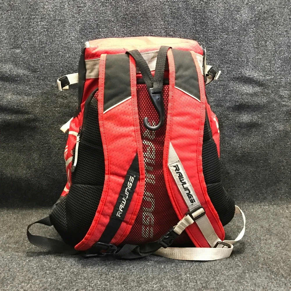 Rawlings BBBR25 Dual Batpack Baseball‎ / Softball Gear Bag Backpack Travel Bag